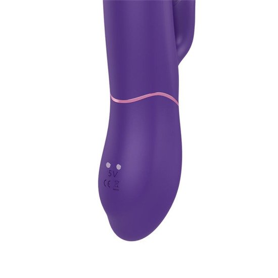 Vibrador Rabbit de Silicona Recargable con Calor Lumos