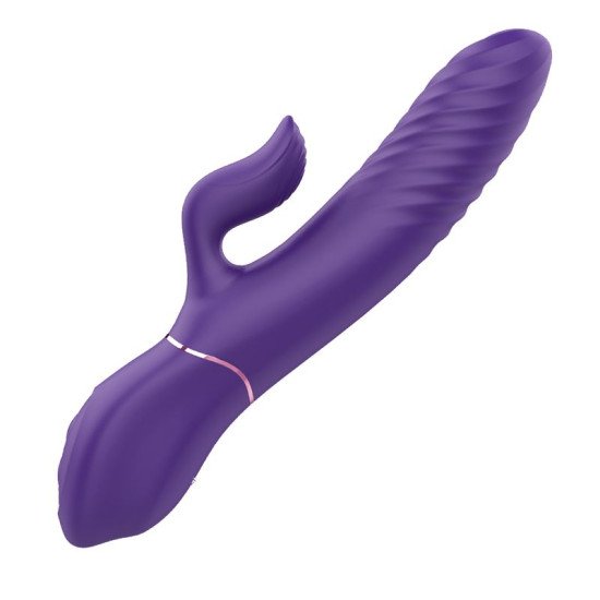 Vibrador Rabbit de Silicona Recargable con Calor Lumos