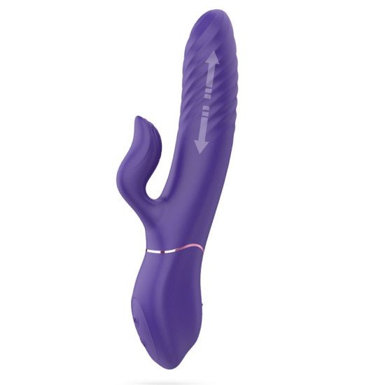 Vibrador Rabbit de Silicona Recargable con Calor Lumos
