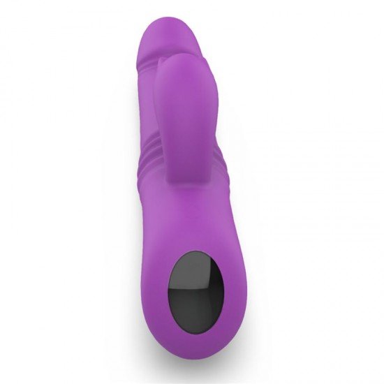 Vibrador Rabbit de Silicona Recargable con Calor Eclipse