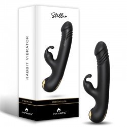 Vibrador Rabbit de Silicona Recargable Stellar