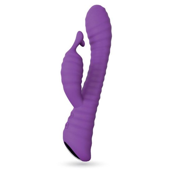 Vibrador Rabbit de Silicona Recargable Nebula
