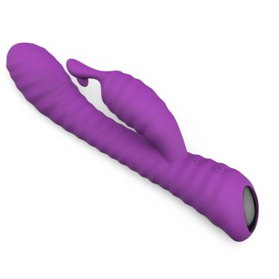 Vibrador Rabbit de Silicona Recargable Nebula