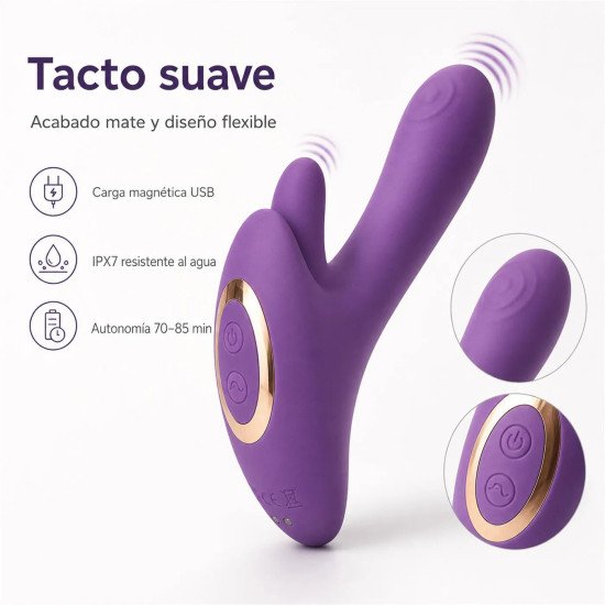 Vibrador Vibrating Tongue & Tap Nova