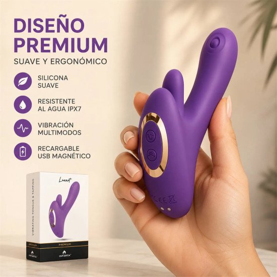 Vibrador Vibrating Tongue & Tap Nova