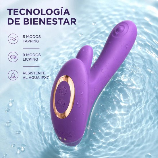 Vibrador Vibrating Tongue & Tap Nova