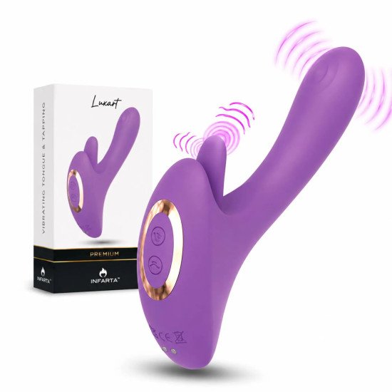 Vibrador Vibrating Tongue & Tap Nova