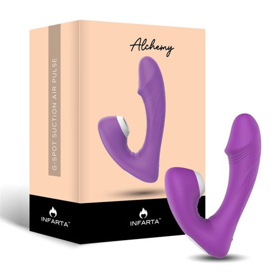 Succionador de Clítoris y Punto G Airpulse Alchemy