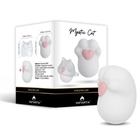 Succionador de Clítoris Tapping & Suction Airpulse Mystic Cat