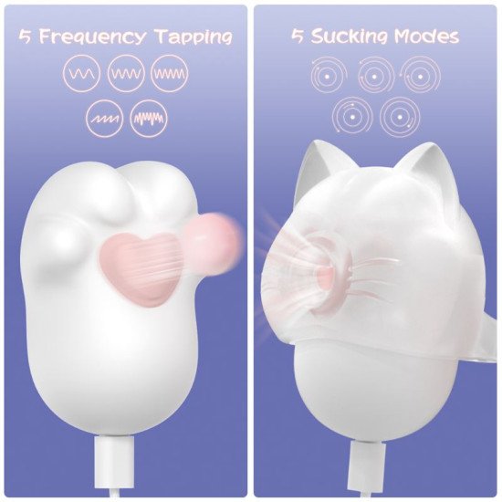 Succionador de Clítoris Tapping & Suction Airpulse Mystic Cat