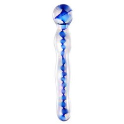 Consolador Vidrio Glass Dildo Helixblue
