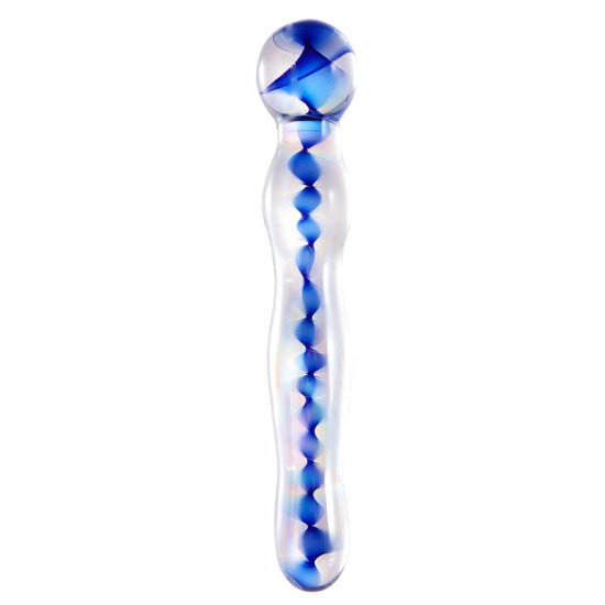 Consolador Vidrio Glass Dildo Helixblue