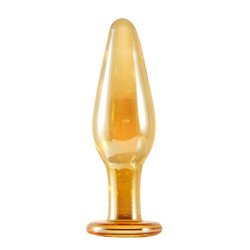 Plug Anal Vidrio Glass Anal Plug Aurum