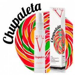 Miss V - Chupaleta - Gel Lubricante Intimo Saborizado