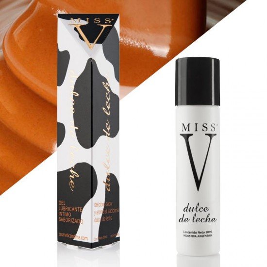 Miss V - Dulce De Leche - Gel Lubricante Intimo Saborizado