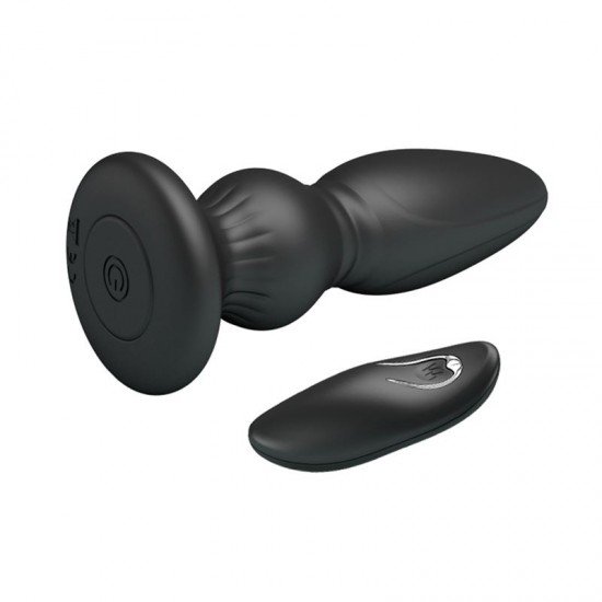 Plug Anal Recargable 12 Funciones Control Remoto Mr.Play