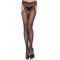 Medias Panty Portaligas Negras De Red