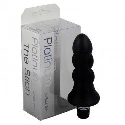 Dilatador Anal The Stich Black Con Vibrador