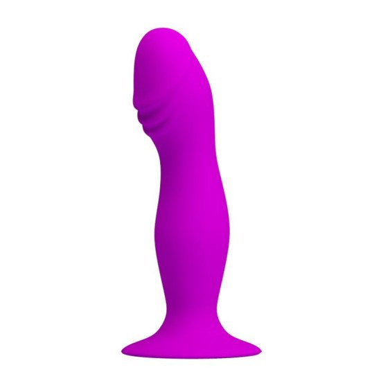 Consolador Silicona Con Sopapa 15,5 x 3,5 cm.