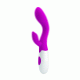 Vibrador con Conejo Estimulador de Clítoris 30 Funciones Brighty