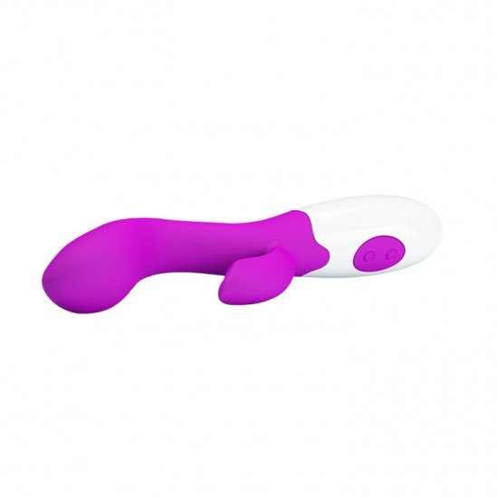 Vibrador con Conejo Estimulador de Clítoris 30 Funciones Brighty