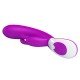 Vibrador con Conejo Estimulador de Clítoris 12 Funciones Harlan