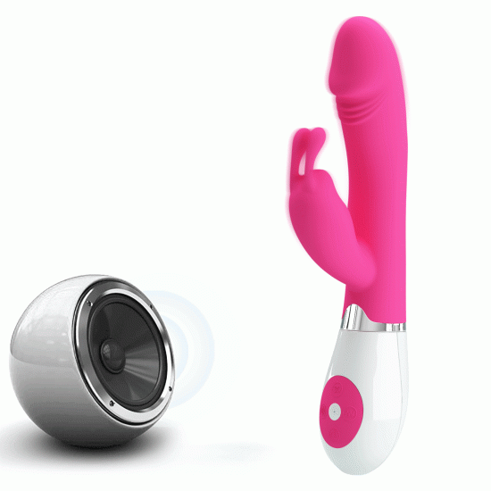 Vibrador con Estimulador de Clitoris Control Por Voz 30 Funciones Gene
