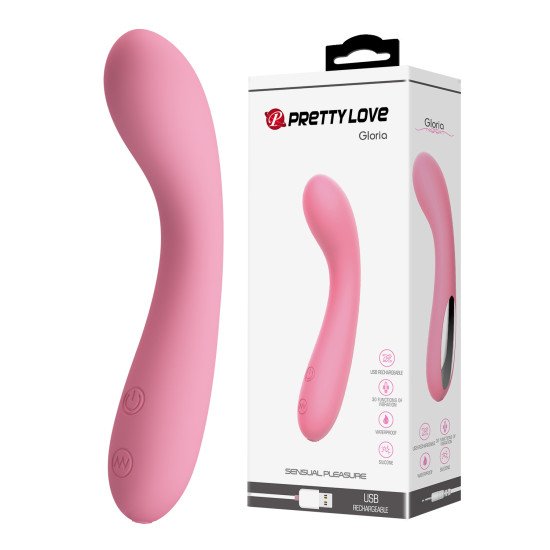 Vibrador Estimulador de Punto G 30 Funciones Gloria Recargable