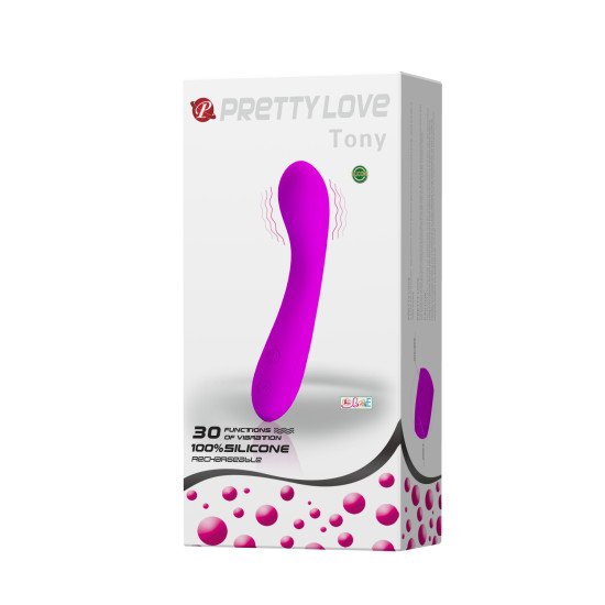 Vibrador Estimulador de Punto G 30 Funciones Tony Recargable