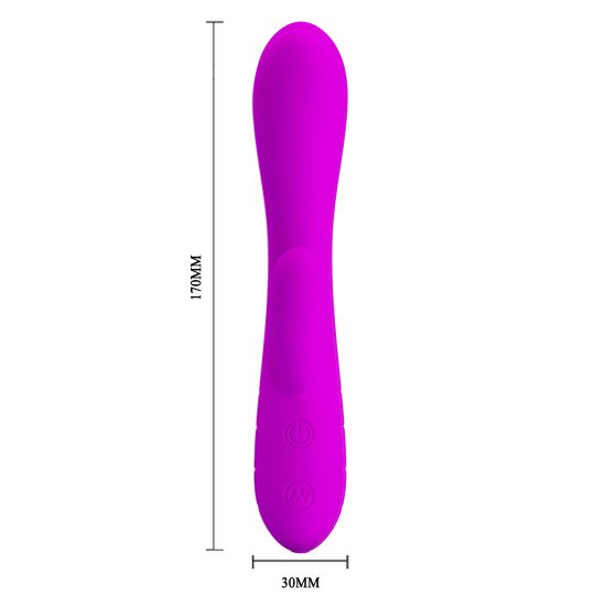Vibrador con Estimulador de Clítoris 30 Funciones Victor Recargable