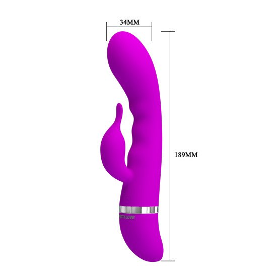 Vibrador con Estimulador de Clítoris Hilda