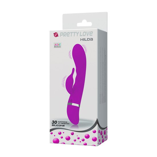 Vibrador con Estimulador de Clítoris Hilda