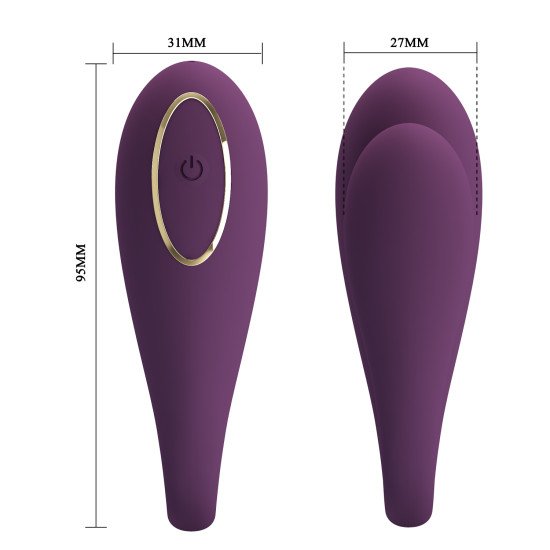 Vibrador Para Parejas August con Control Remoto Bluetooth