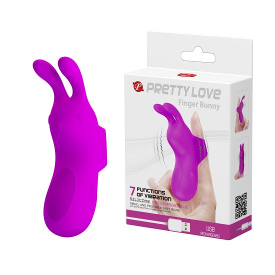 Dedal Estimulador de Clitoris Recargable Finger Bunny