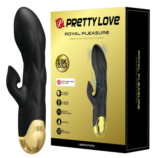 Succionador y Vibrador de Clítoris Royal Pleasure