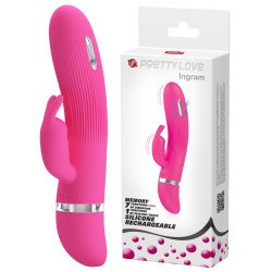 Vibrador Rabbit Ingram Con Descarga Electrica