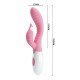 Vibrador con Conejo Estimulador de Clítoris 30 Funciones Hyman