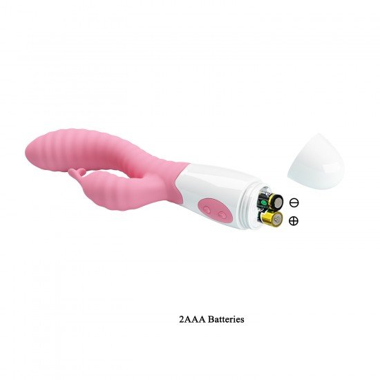 Vibrador con Conejo Estimulador de Clítoris 30 Funciones Hyman