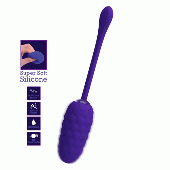 Bala Vibradora Recargable Con Cola Marina Blue