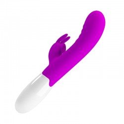 Vibrador con Conejo Estimulador de Clítoris 30 Funciones Cerberus