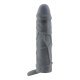 Extensión Para Pene 6 cm. Con Anillo Para Testículos Grey
