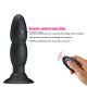 Vibrador Rotador Anal Silicona Recargable