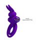 Anillo Doble con Estimulador de Clítoris Bunny Violeta III