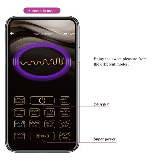 Bala Vibradora con Control Bluetooth Elvira