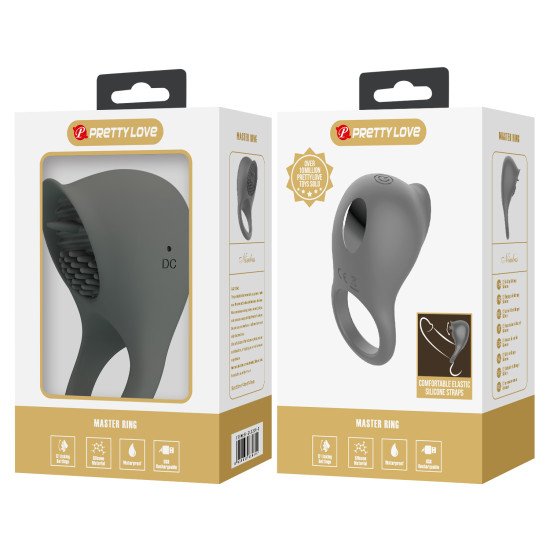 Anillo con Estimulador de Clítoris Recargable Nimbus