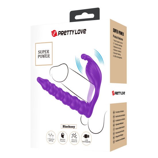 Anillo Doble Penetración Recargable Blackney