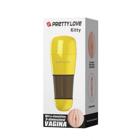 Vagina Masturbador 3D Kitty