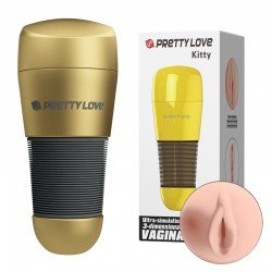 Vagina Masturbador 3D Kitty