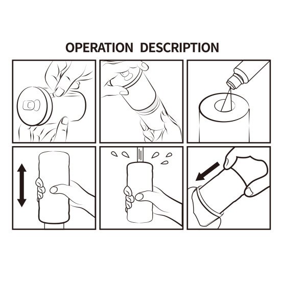 Masturbador Pretty Love Cup 3D