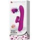 Vibrador Recargable Con Estimulador Rotador Derrick Elton